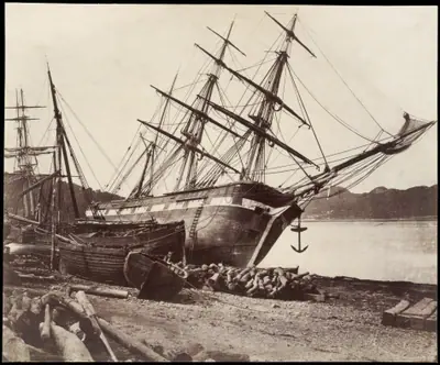 American Barque "Jane Tudor," Conway Bay