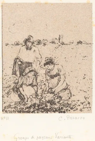 Groupe de paysans (Group of Peasants)