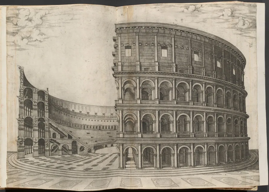 Colosseum by Nicolas Beatrizet