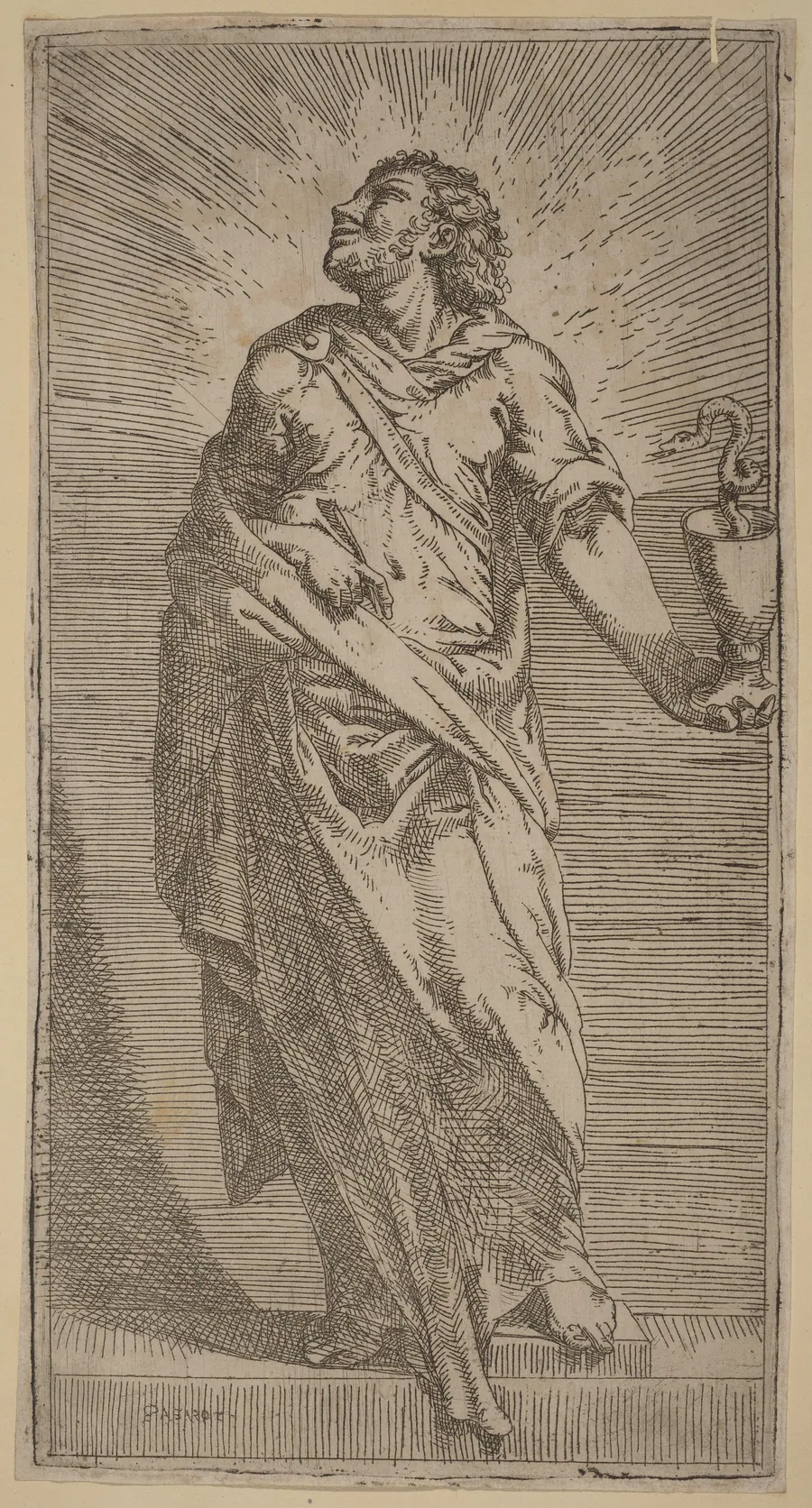 Saint John the Evangelist by Bartolomeo Passarotti
