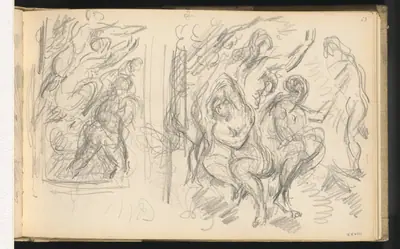 Two Studies for "The Judgement of Paris" or "The Amorous Shepherd"