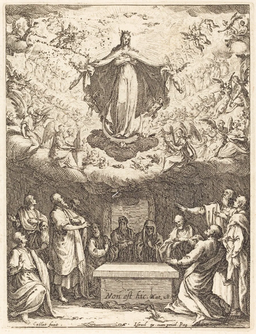The Assumption of the Virgin by Jacques Callot