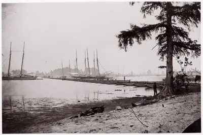Pontoon Bridge, James River