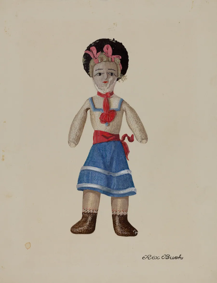 Rag Doll "Billy" by Rex F. Bush