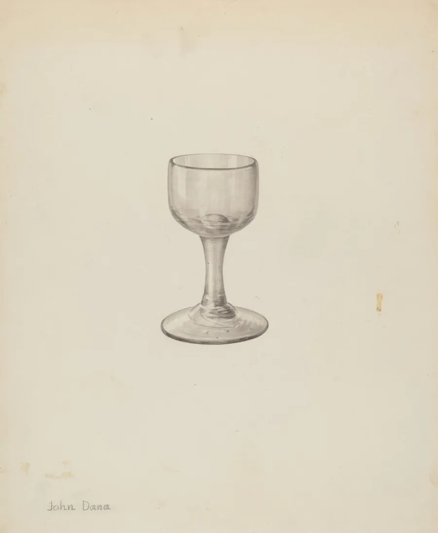 Wine Glass by John Dana