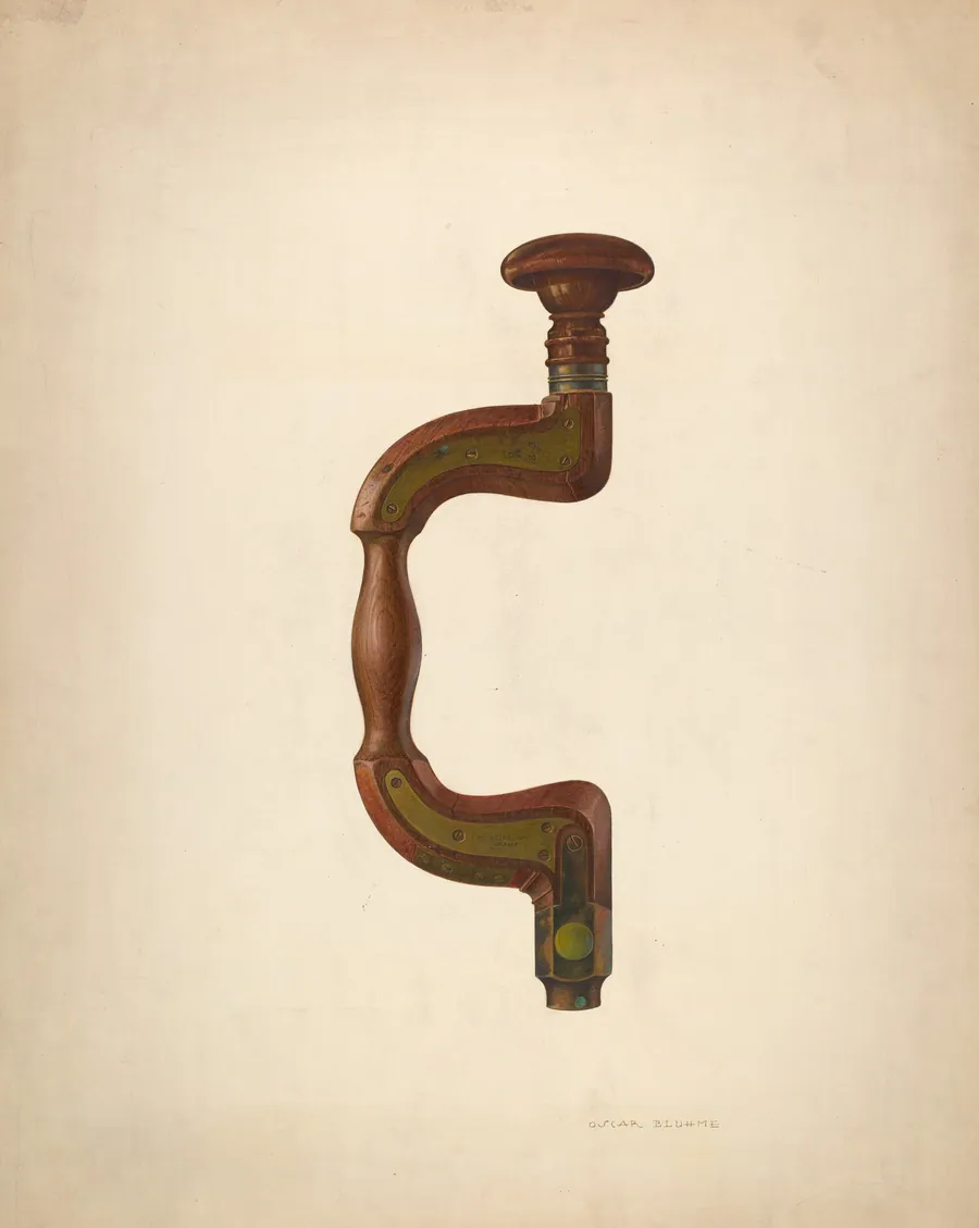Bit Brace by Oscar Bluhme