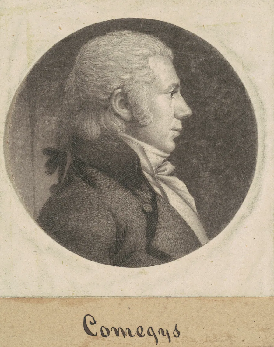 Comegys by Charles B. J. Févret de Saint-Mémin