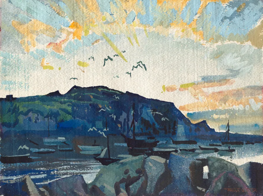 Manana Islands by Frank Wilcox