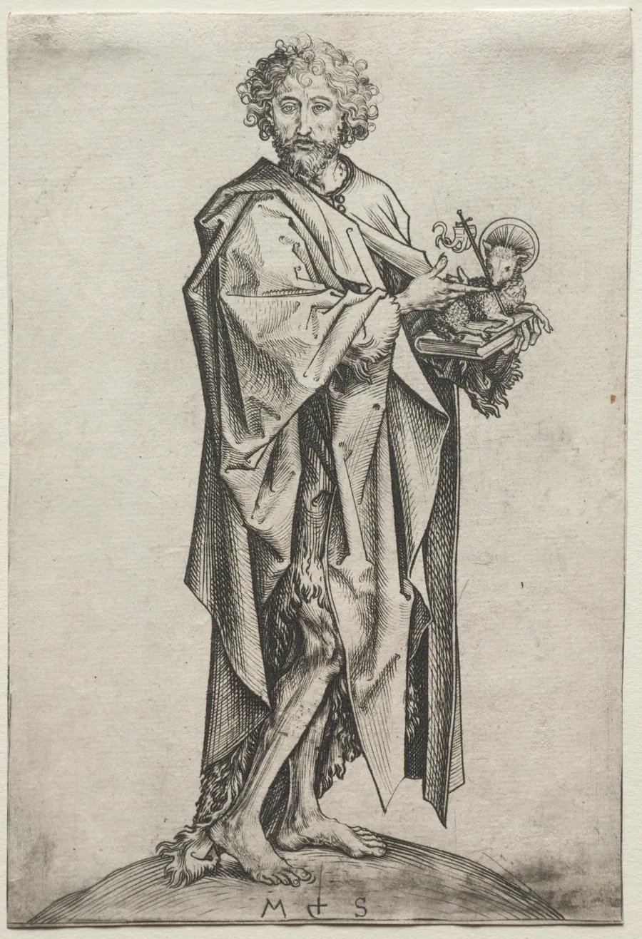 St. John the Baptist by Martin Schongauer