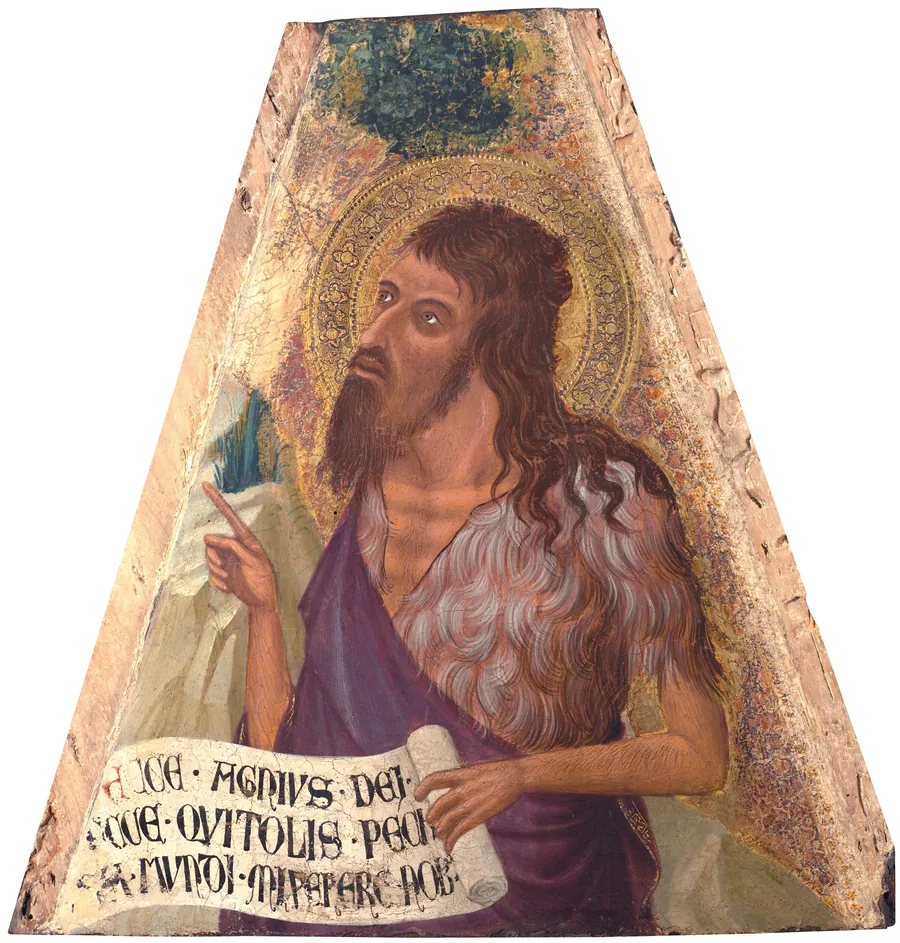 Johannes Døberen by Ambrogio Lorenzetti