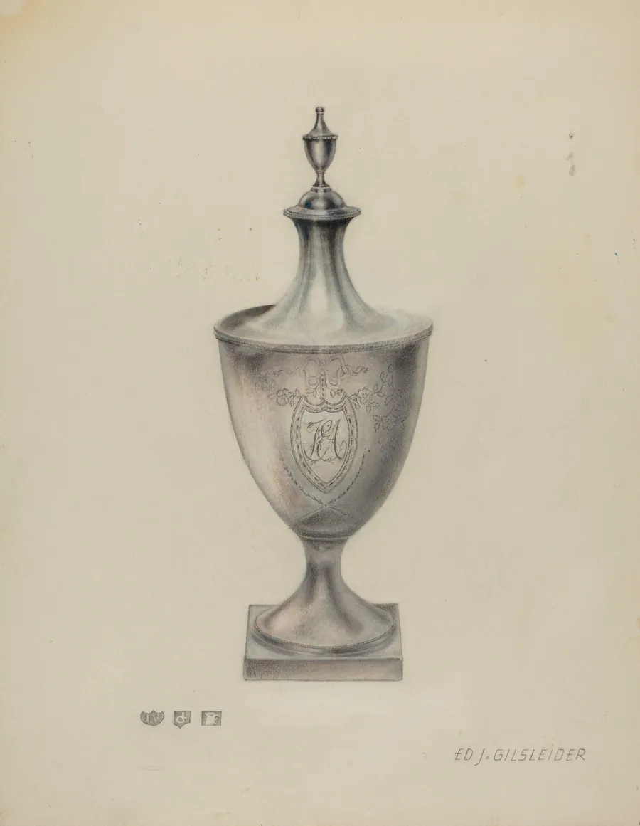 Silver Sugar Urn by E.J. Gilsleider