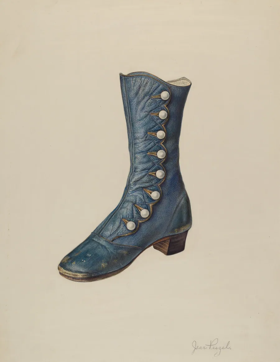 Child's Shoe by Jean Peszel