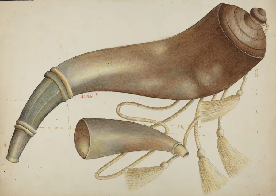 Powder Horn by Margaret Stottlemeyer
