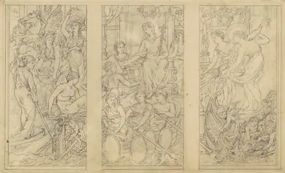 Study for "Commerce"