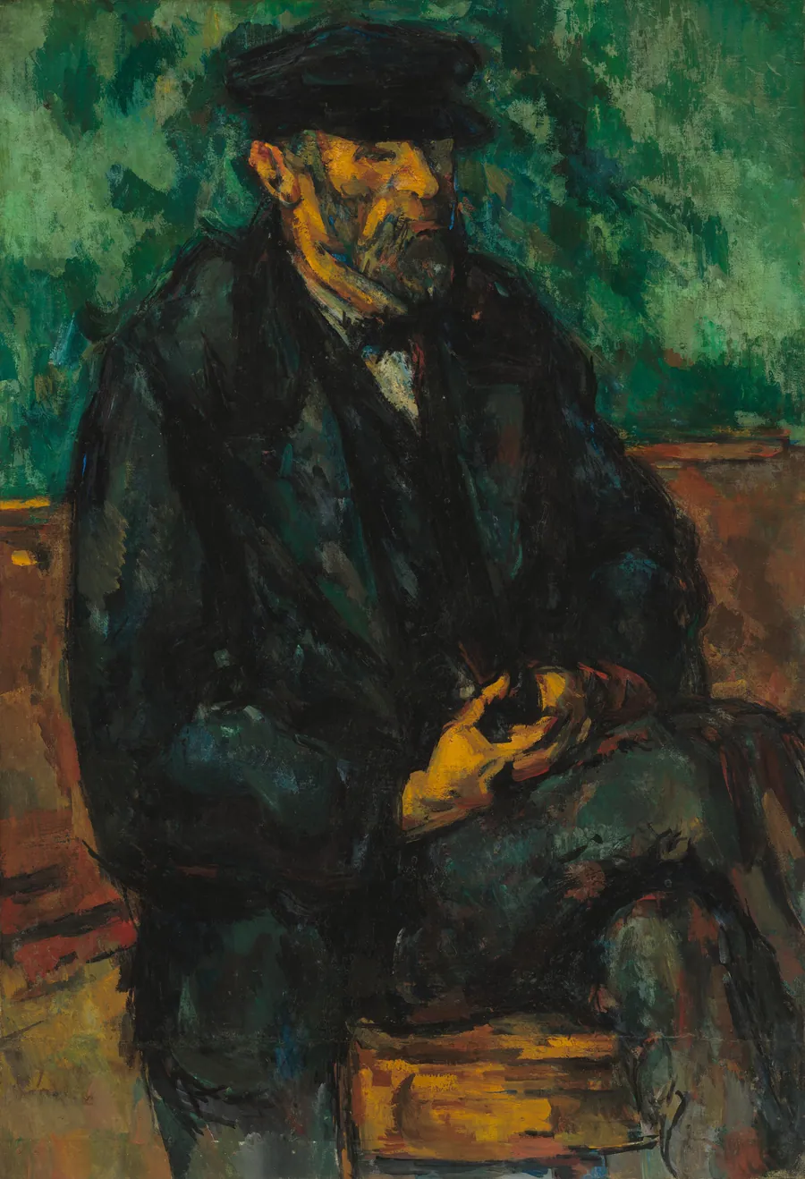 The Gardener Vallier by Paul Cezanne