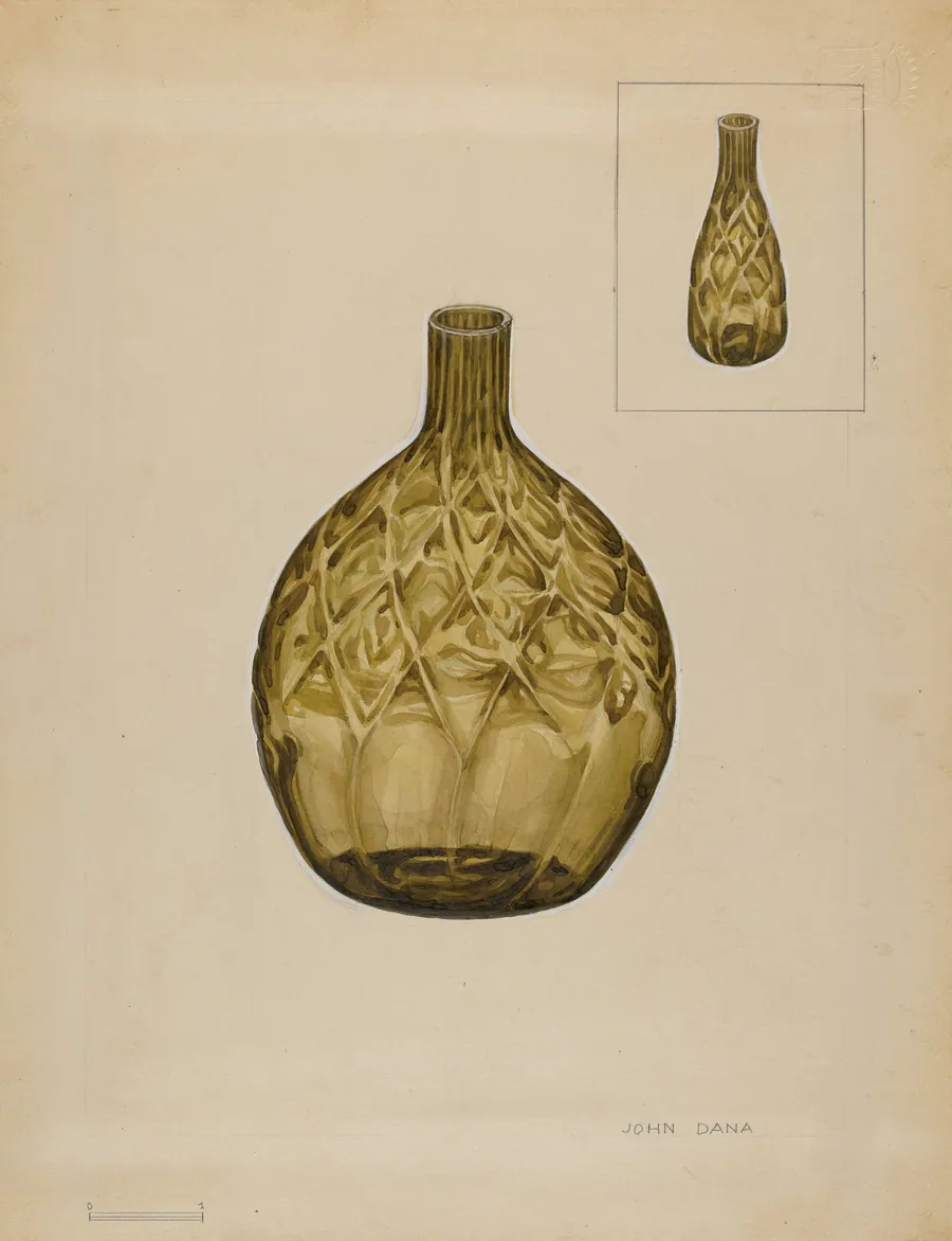 Flask - Liquor by John Dana