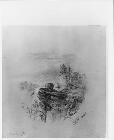 The End (tailpiece from McGuire Scrapbook)