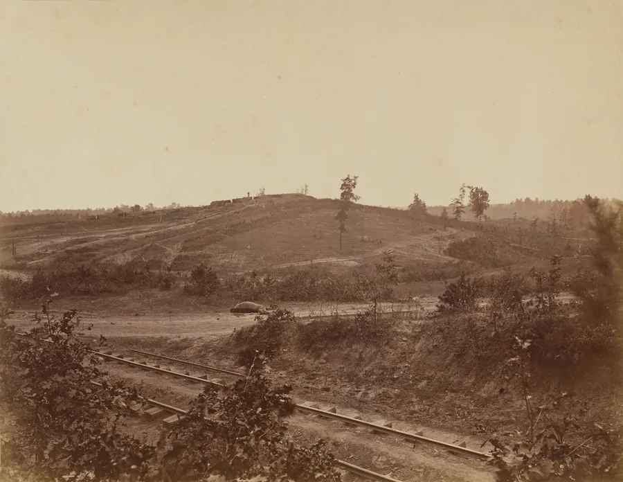 Battlefield in Atlanta by George N. Barnard