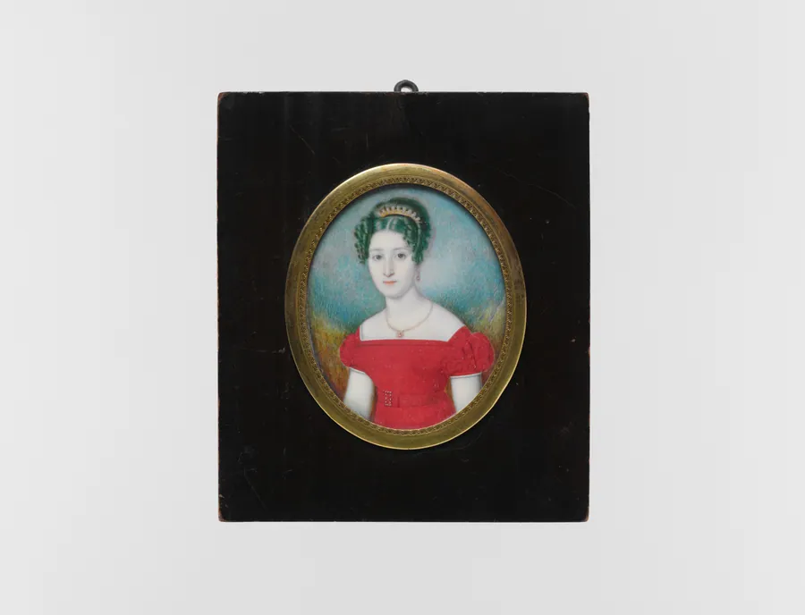Eugenie Simon by Louis Antoine Collas