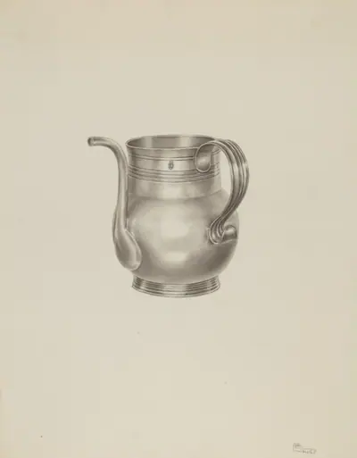 Silver Spout Cup