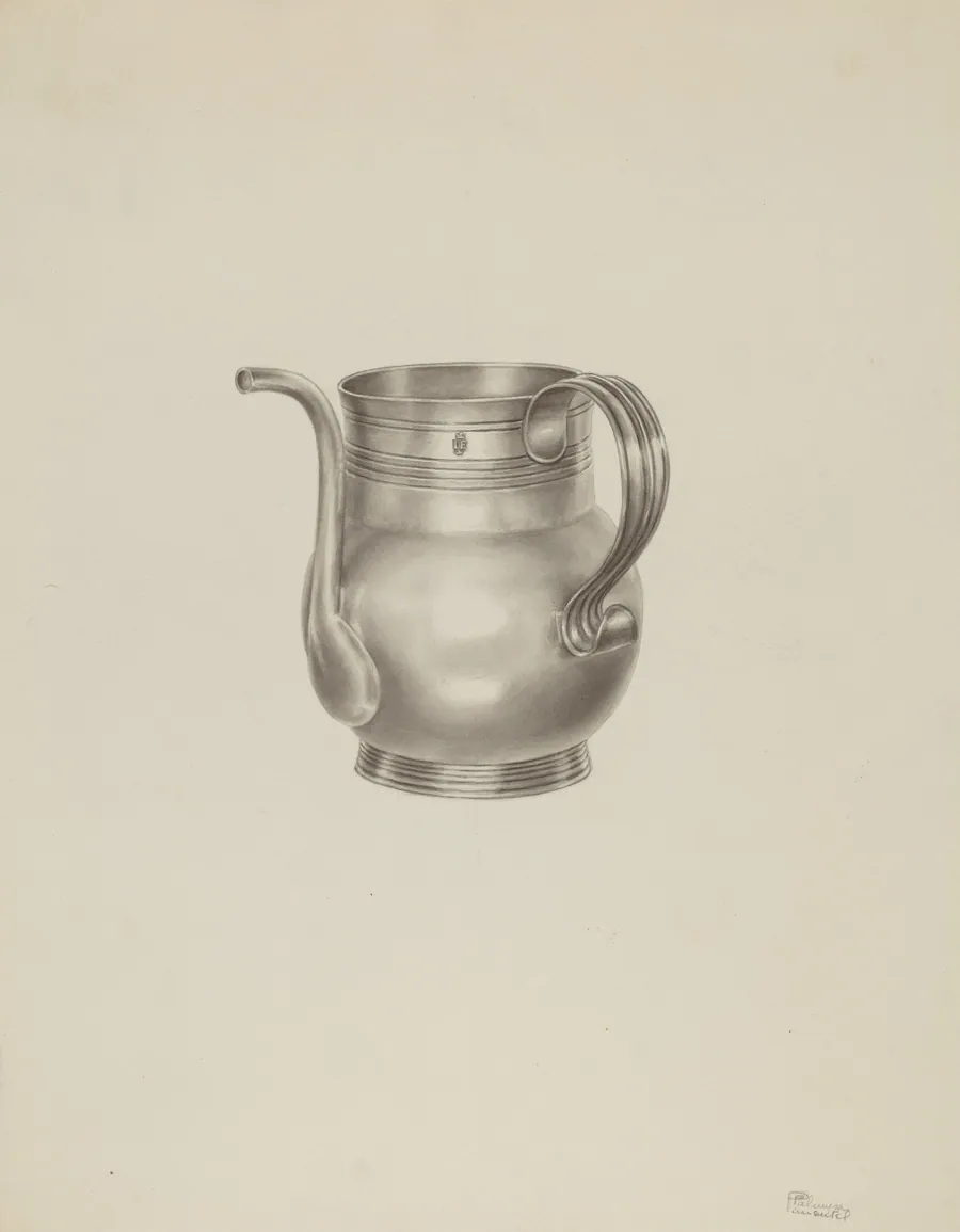 Silver Spout Cup by Palmyra Pimentel