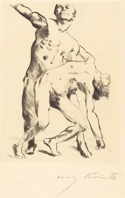Odysseus und die Freier (Odysseus and the Suitor)