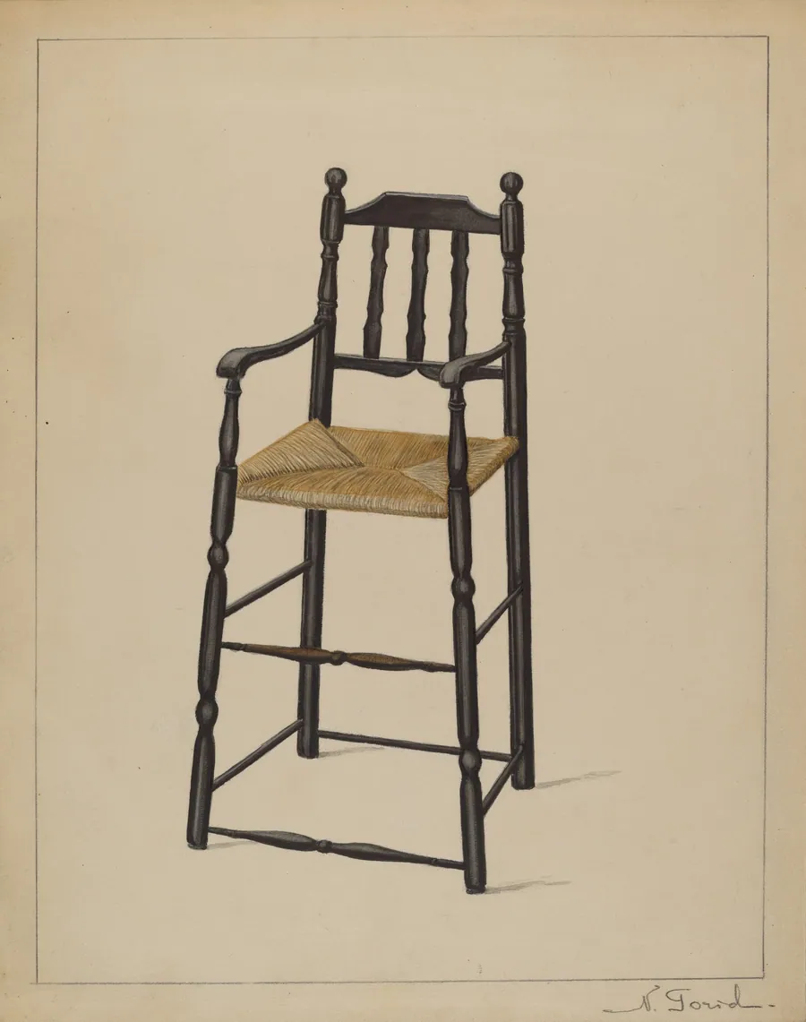 High Chair by Nicholas Gorid