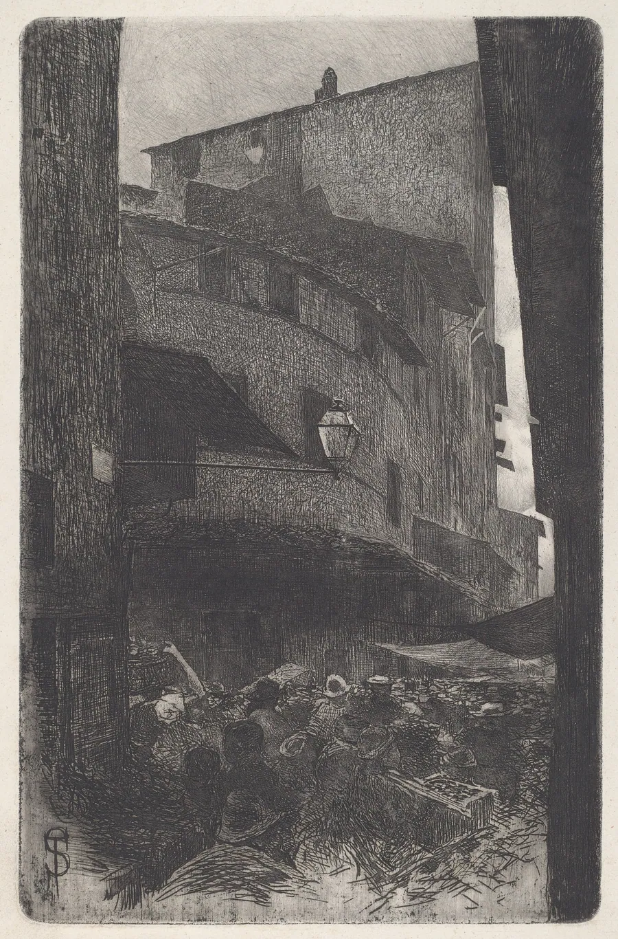 Santa Maria della Tromba by Telemaco Signorini