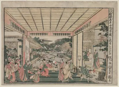Chushingura: Act VII (from the series Perspective Pictures for The Treasure House of Loyalty)
