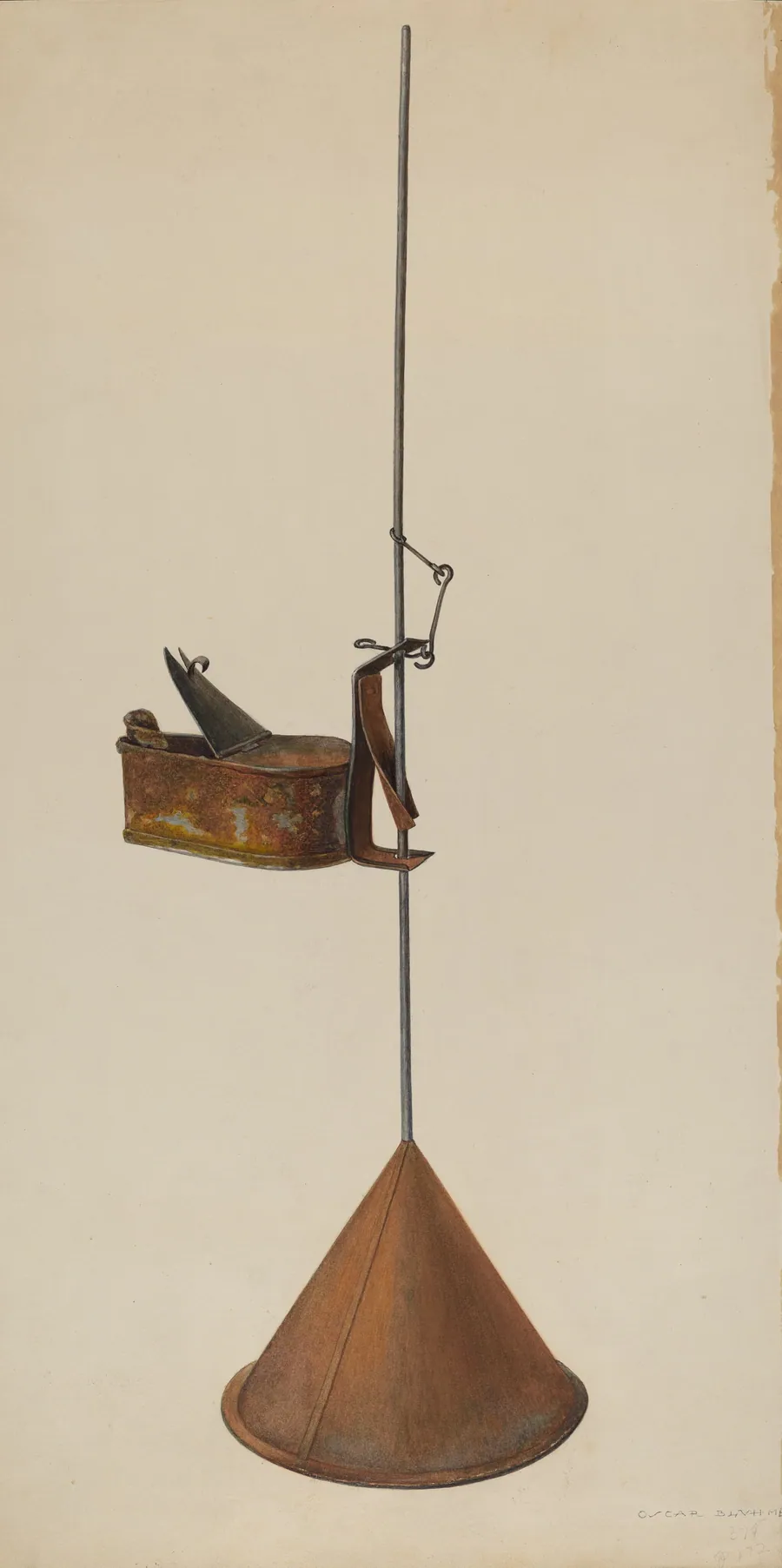 Betty Lamp by Oscar Bluhme