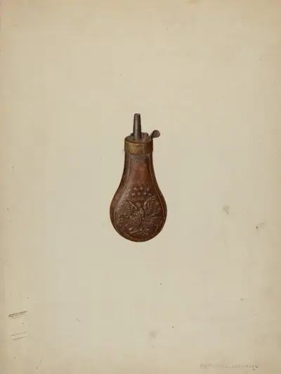 Gun Powder Flask