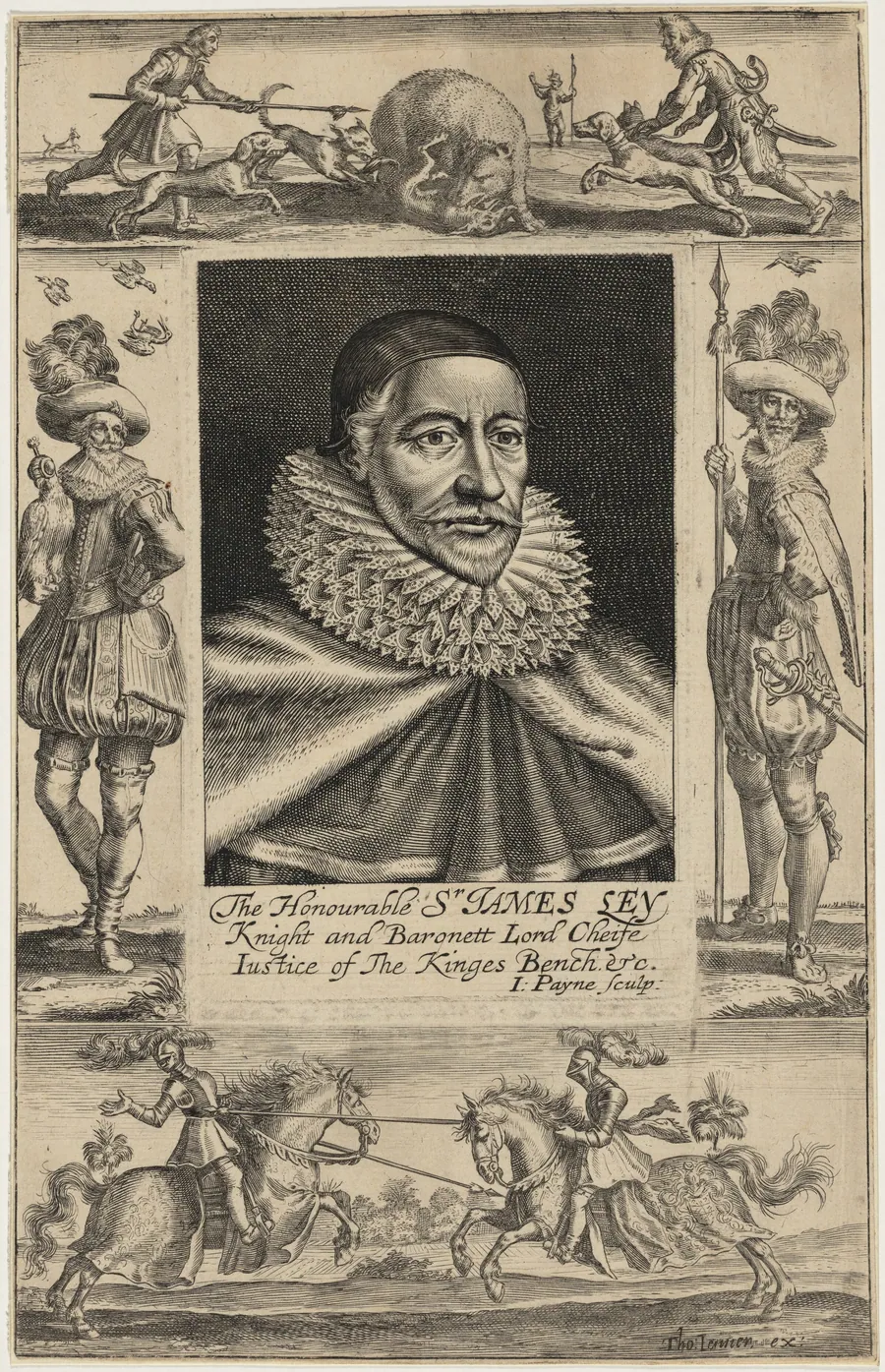 James Ley, First Earl of Marlborough by Willem de Passe