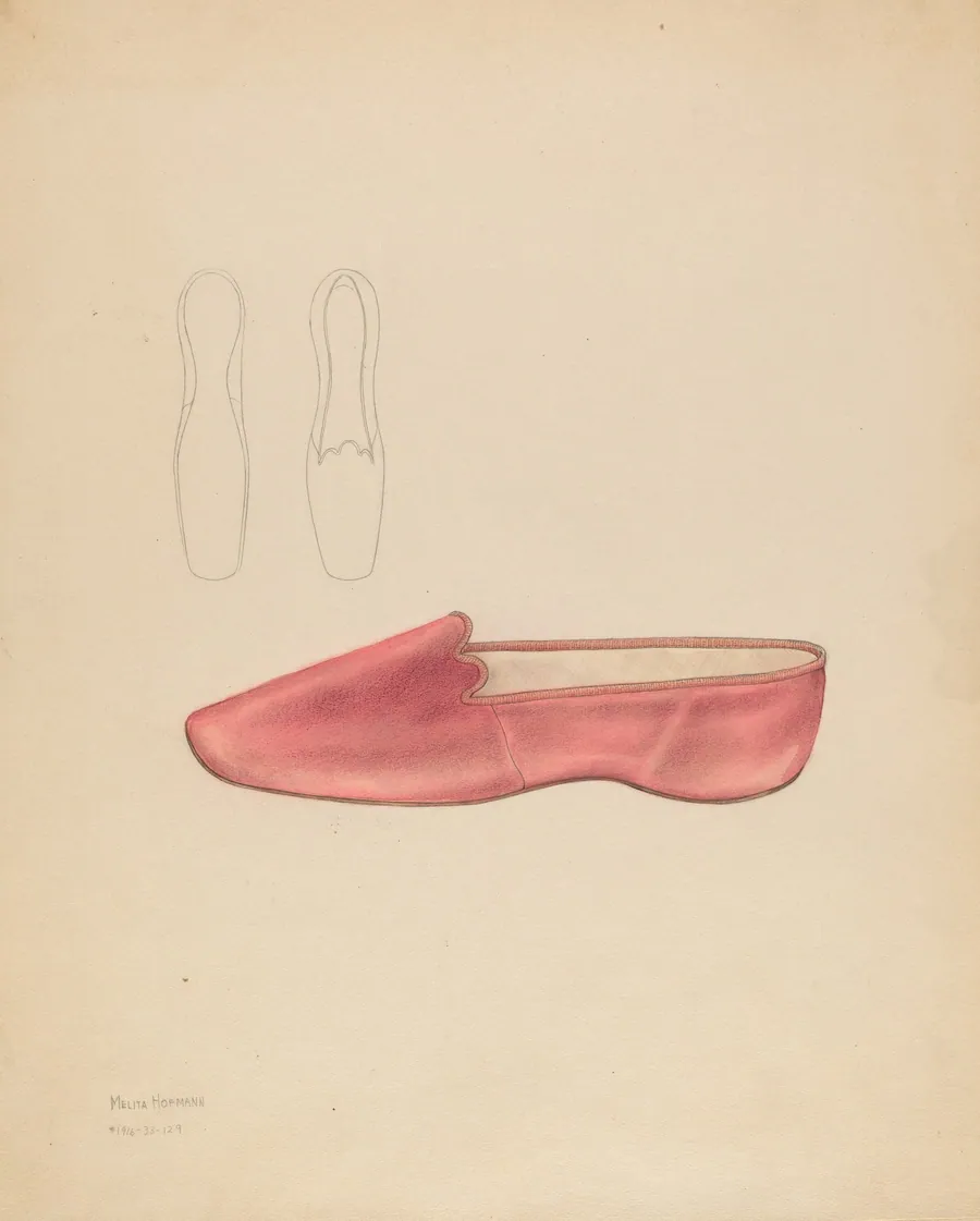 Woman's Slipper by Melita Hofmann