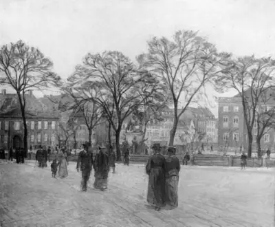Forårsaften på Kongens Nytorv