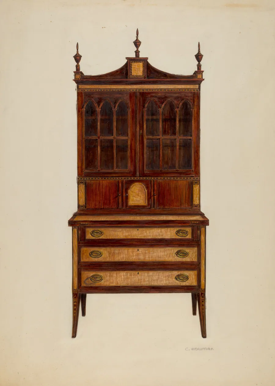 Desk by Charles Bowman