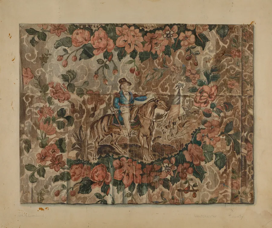 Chintz Square by Howard Lumbard