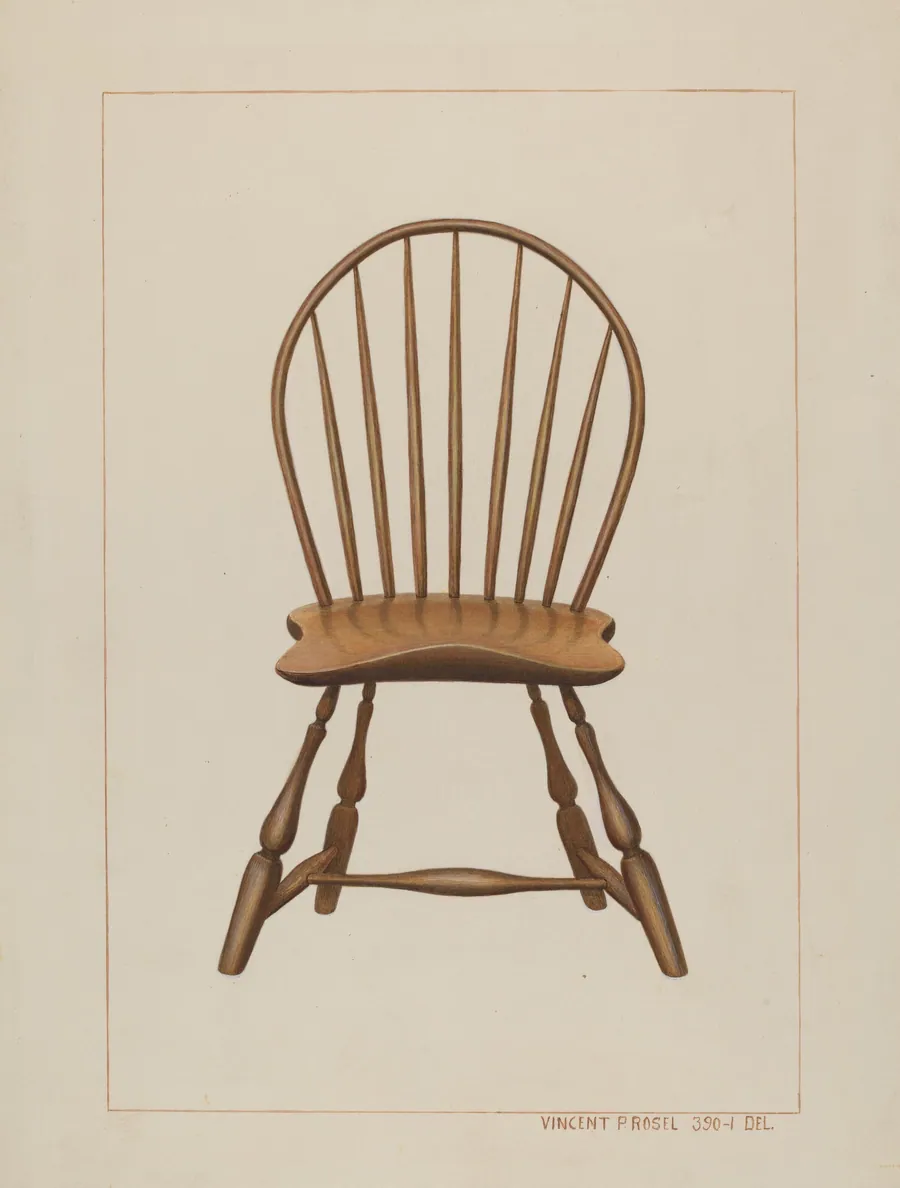Windsor Fan-back Chair by Vincent P. Rosel