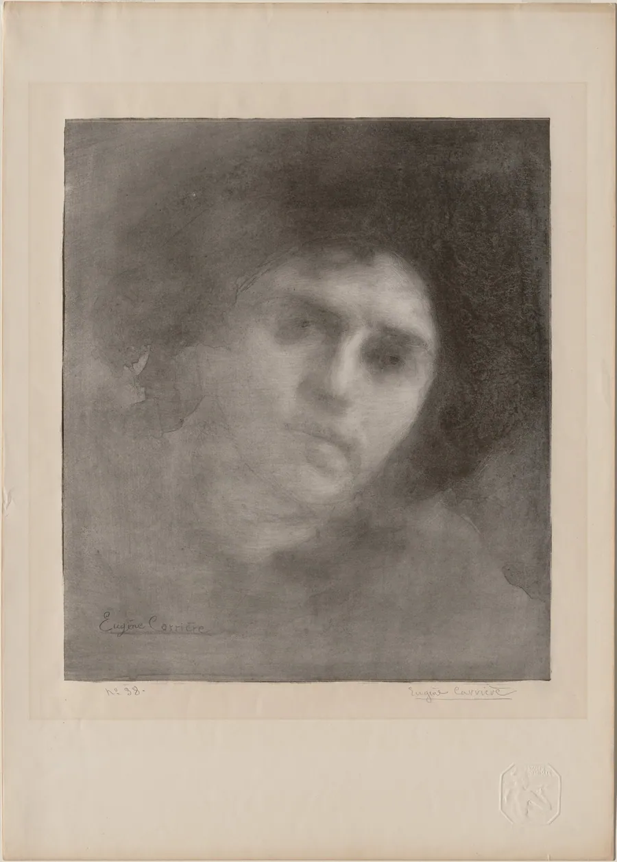 Mme Eugène Carrière by Eugène Carrière