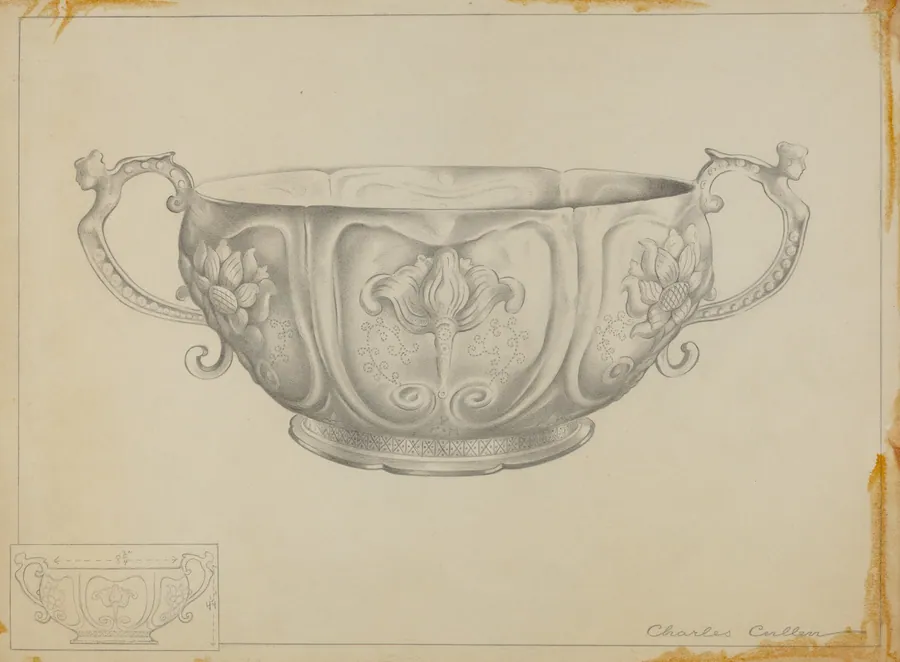 Silver Bowl by Charles Cullen