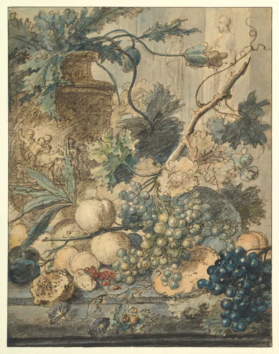 Still Life with Fruit by Jan van Huysum