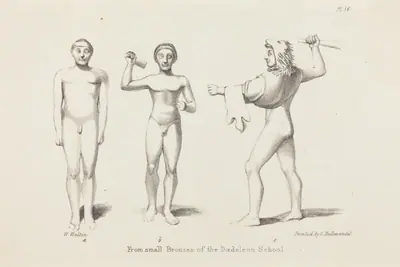 Daedalian Figures from Bronzes