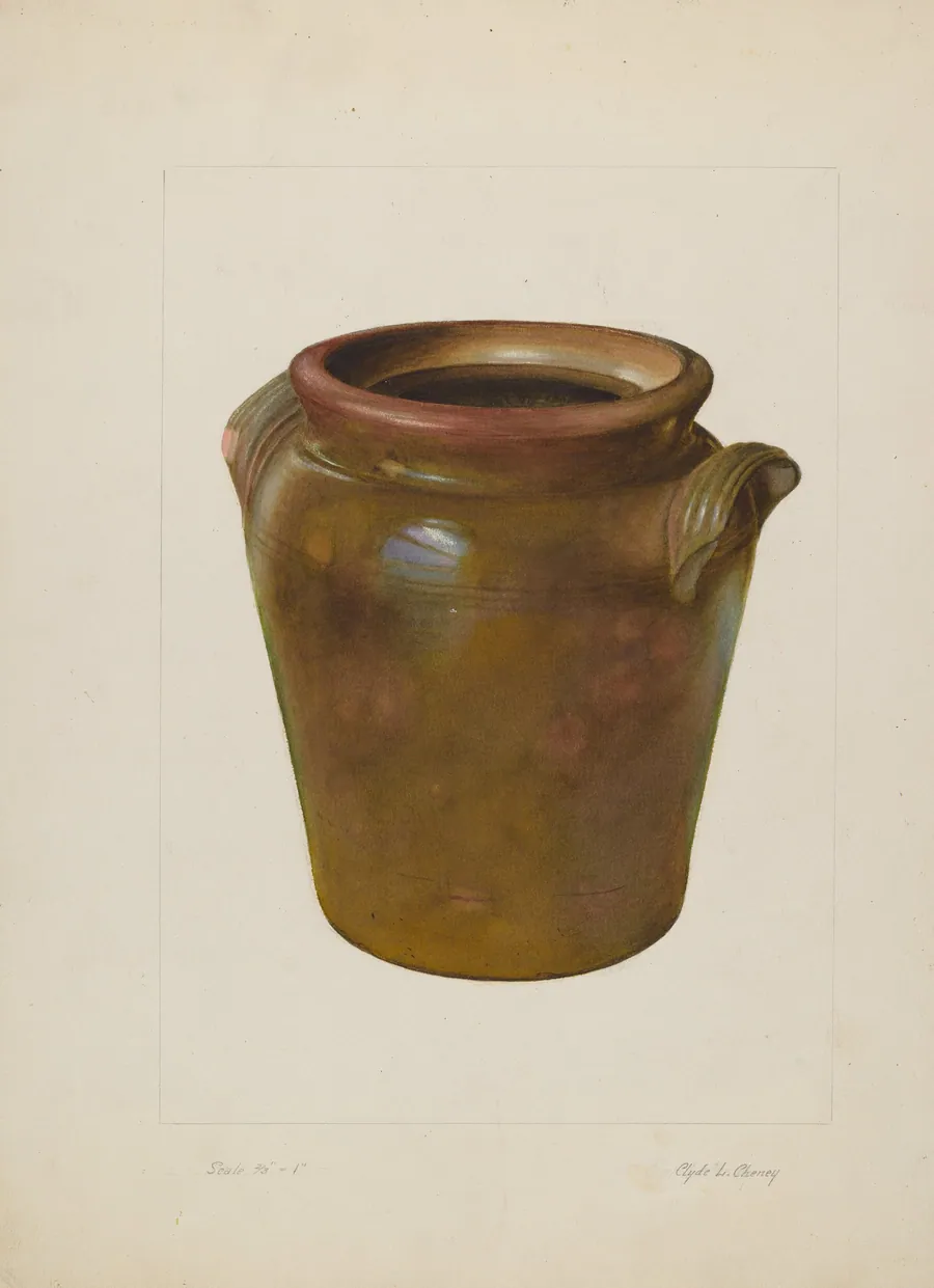 Preserving Jar by Clyde L. Cheney