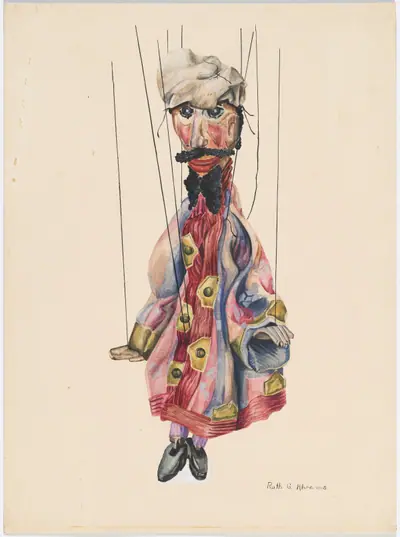 "David and Goliath" Marionette
