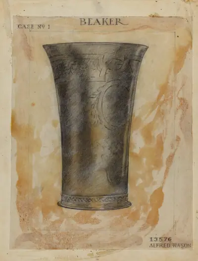 Silver Beaker