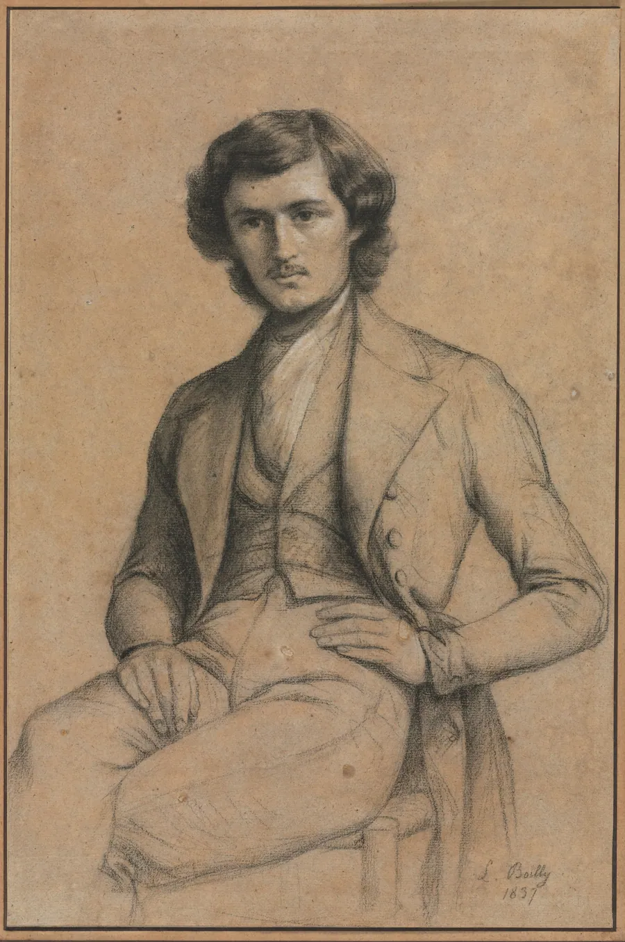 Portrait of a Young Man by Louis Léopold Boilly
