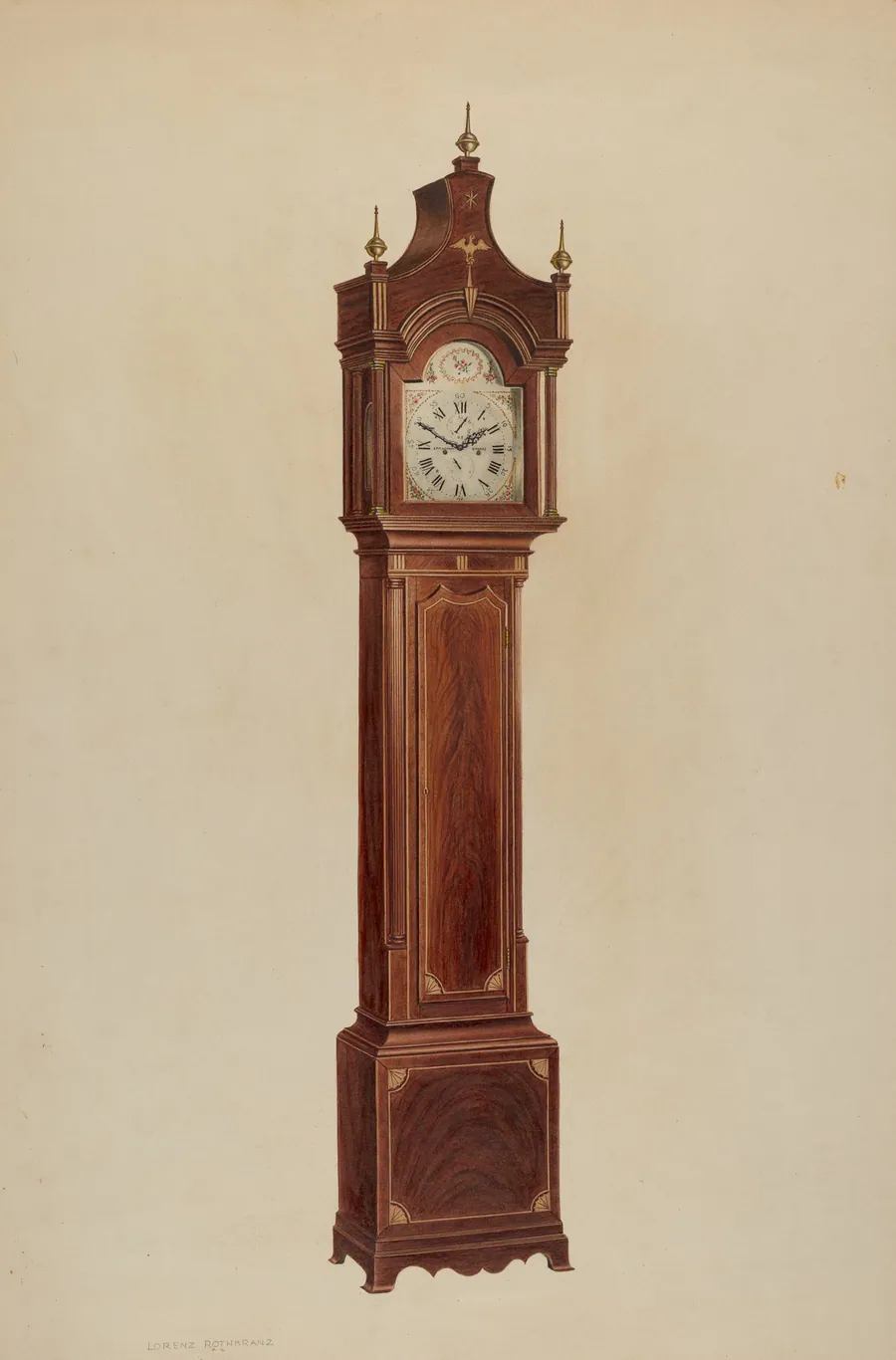 Tall Clock by Lorenz Rothkranz