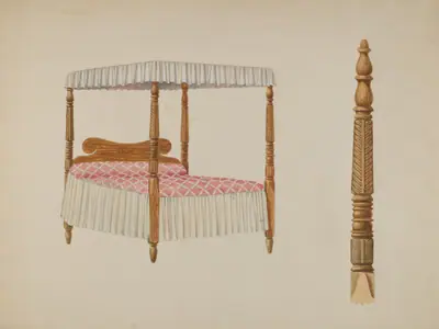 Four Post Bed