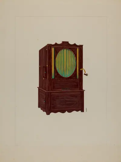 Cylinder Pipe Organ