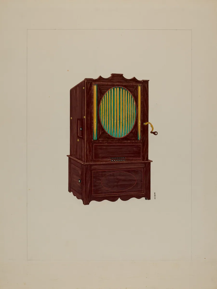 Cylinder Pipe Organ by Emilio Zito