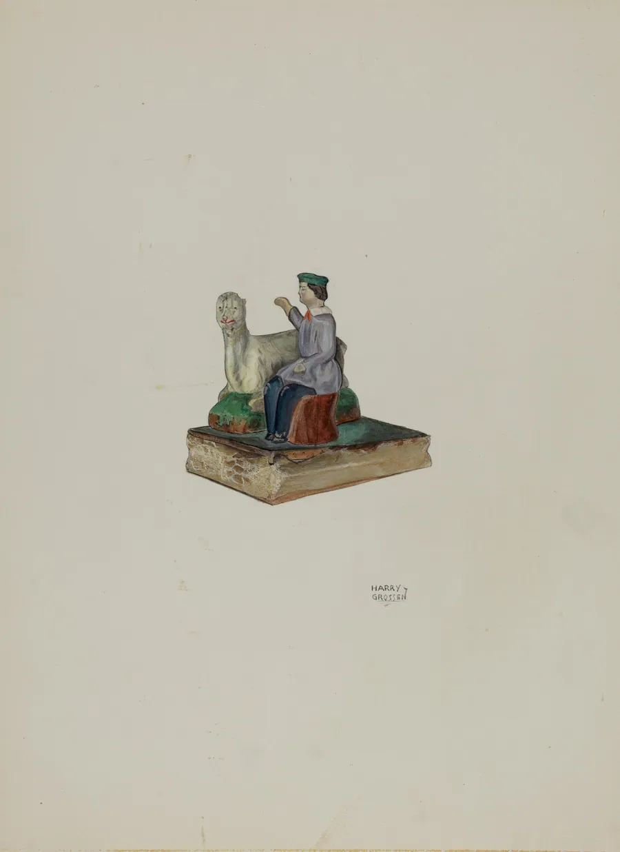 Toy Boy and Goat by Harry Grossen